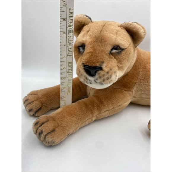 KELLY TOY KELLYTOY PLUSH LIONESS LION REALISTIC Stuffed Animal - Picture 12 of 14